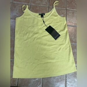 ST JOHN yellow tank top - size Large